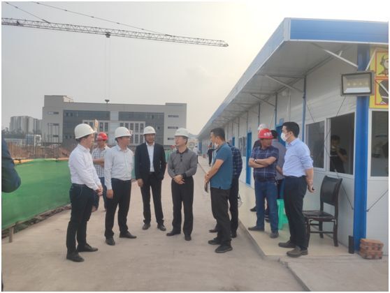 市经信局局长朱斌调研哈工大（自贡）创新科技产业园项目建设情况